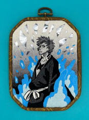 Midnight Souls - 5 inch rectangle hoop